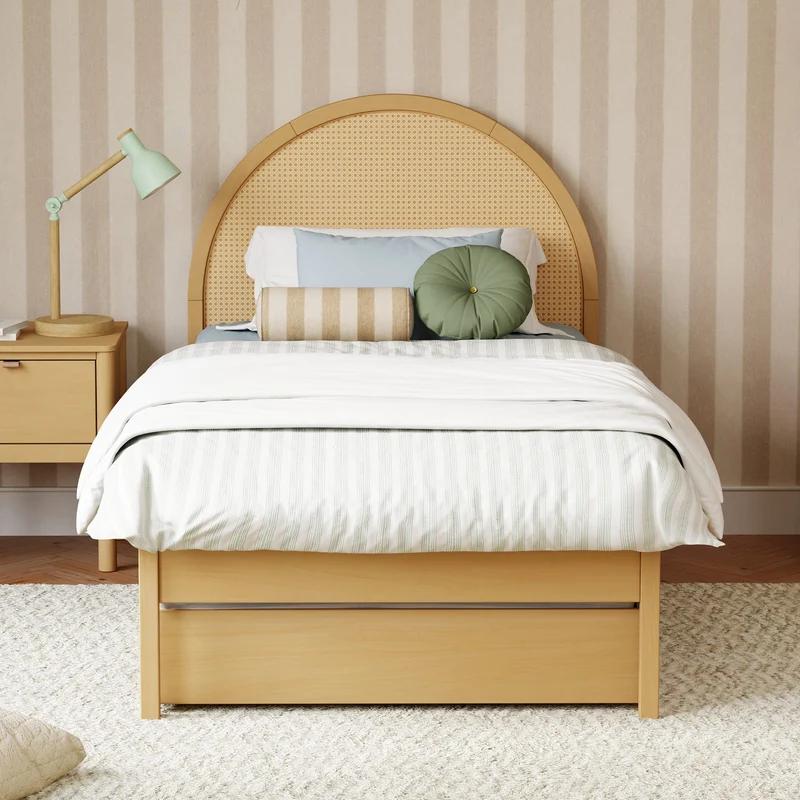 Lit gigogne simple - Miel