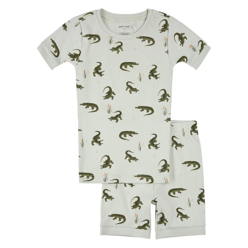 Pyjama Court Crocodile 2-7ans