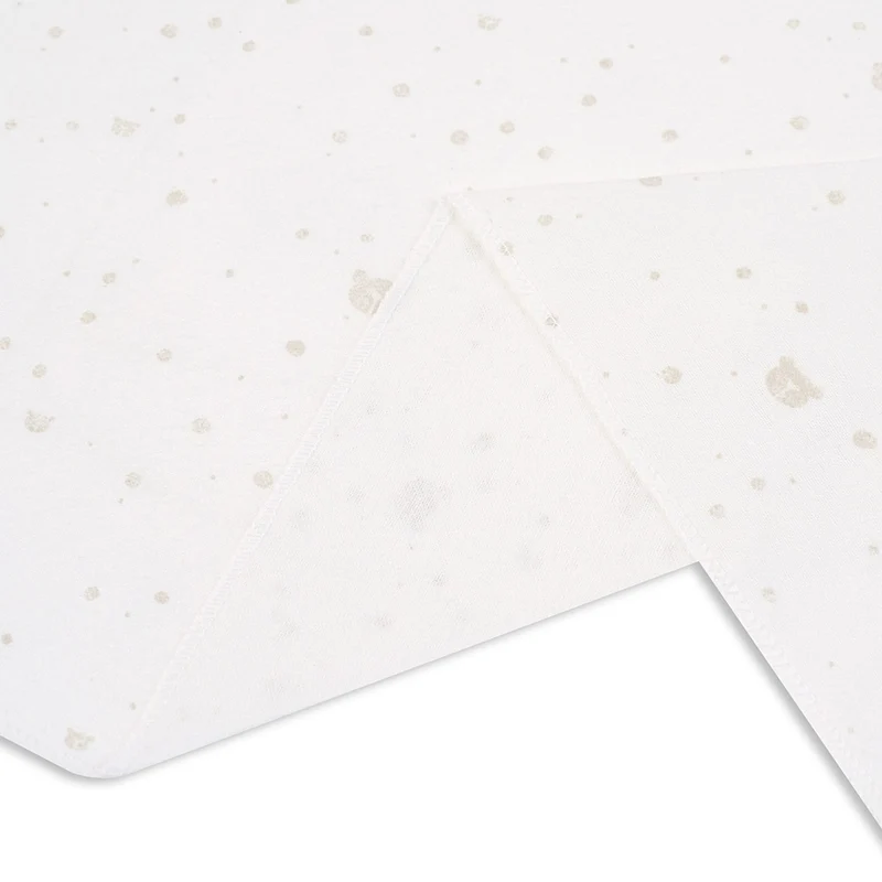 Draps Contour en flanelle pour Couchette (2) - Beige
