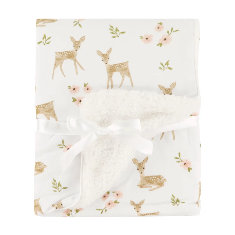 Couverture Sherpa - Jardin Sophia