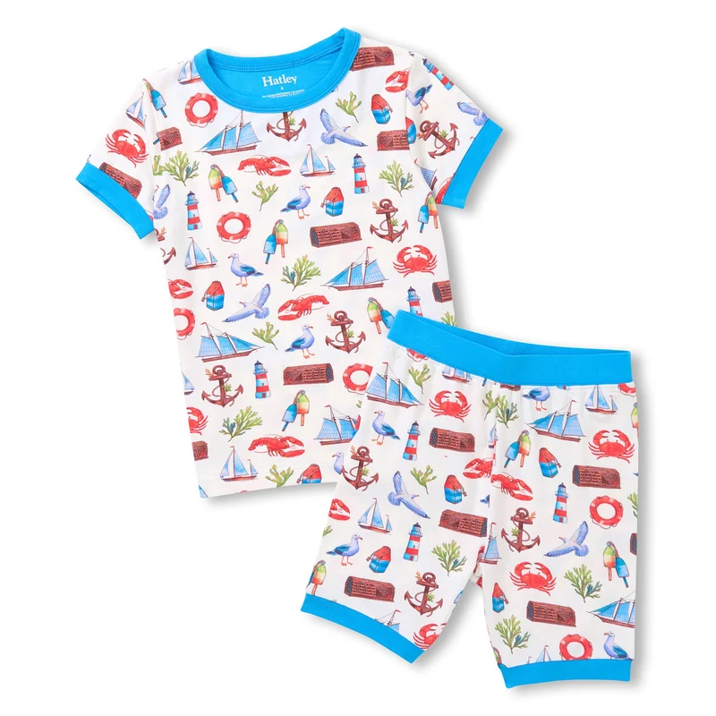 Pyjama Bambou Marin 3-10ans
