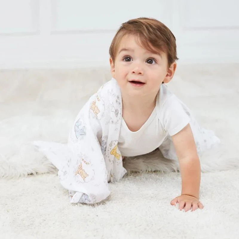 Couvertures en mousseline de coton Essentials (4)- Disney™ Winnie et ses Amis