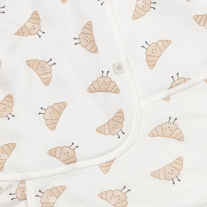 Couverture en Bambou - Croissants