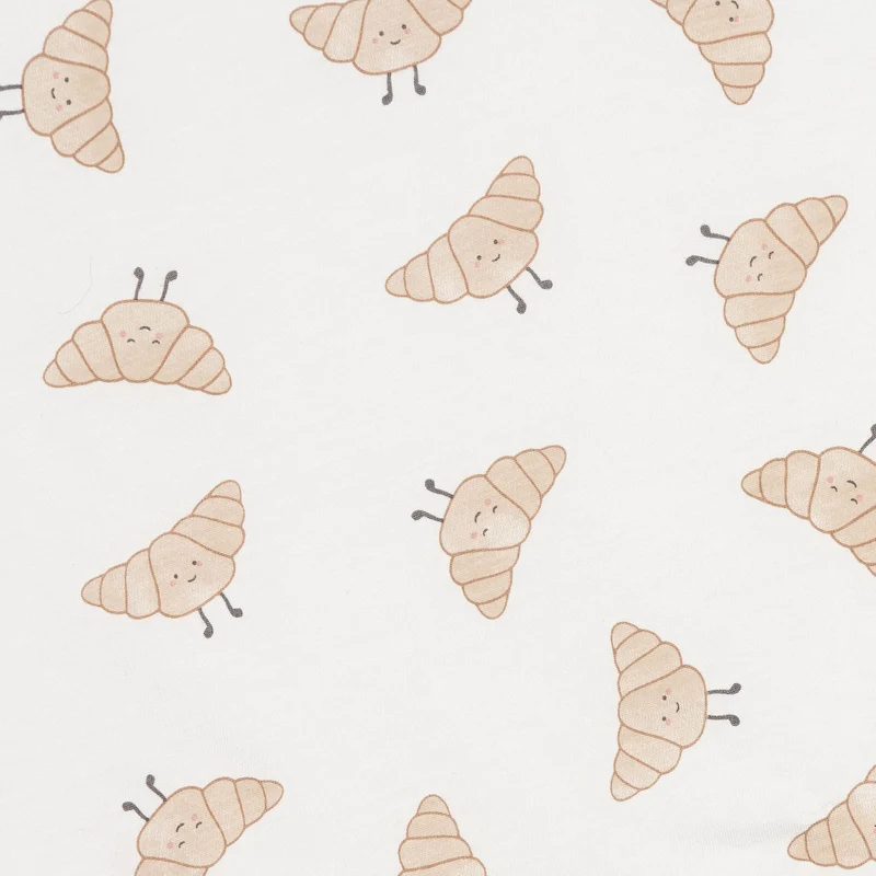 Couverture en Bambou - Croissants