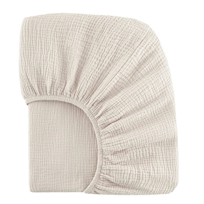 Drap Contour Mousseline pour Lit de Bébé - Moonbeam