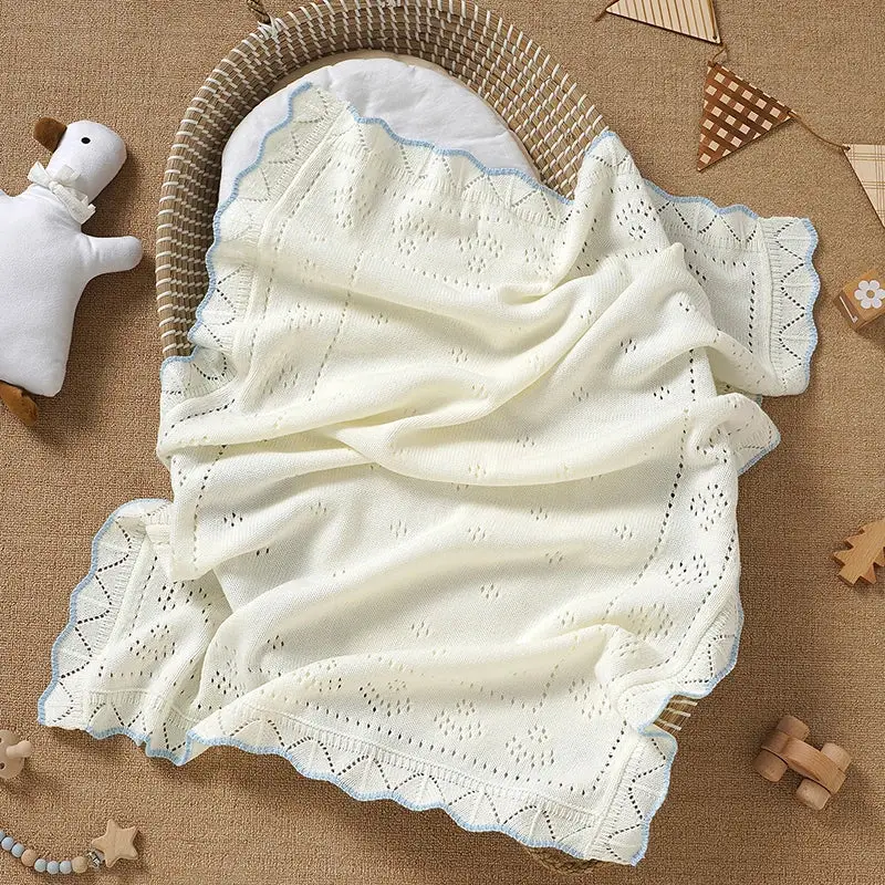 Couverture Bebe Tricot Fait Main