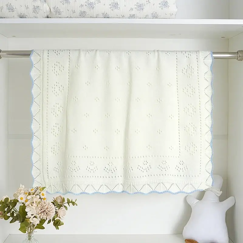 Couverture Bebe Tricot Fait Main