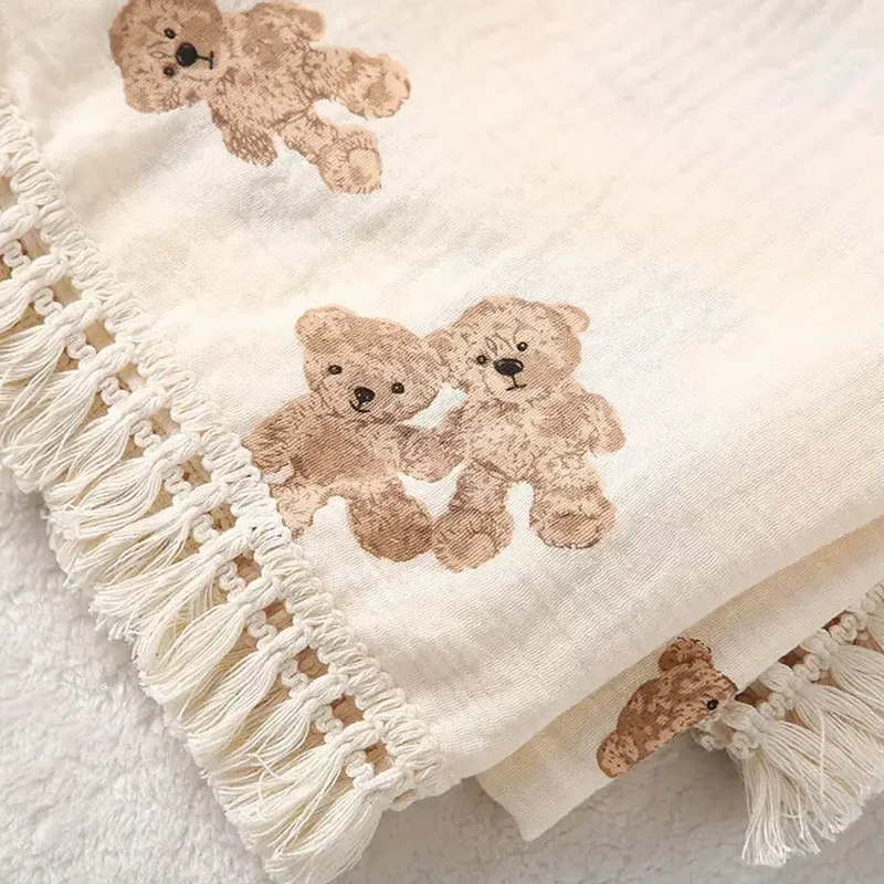 Couverture Bebe Mousseline