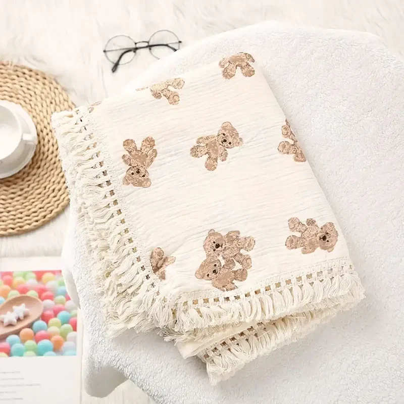 Couverture Bebe Mousseline