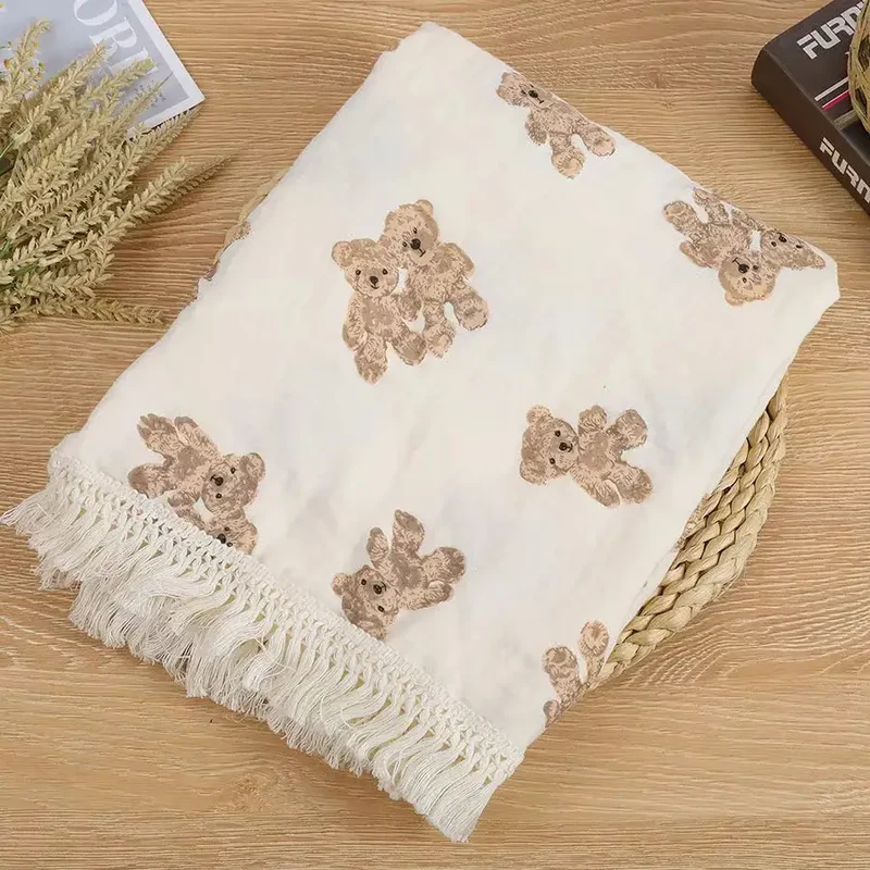 Couverture Bebe Mousseline