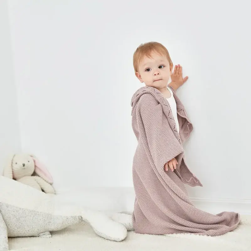Couverture en Tricot Bebe