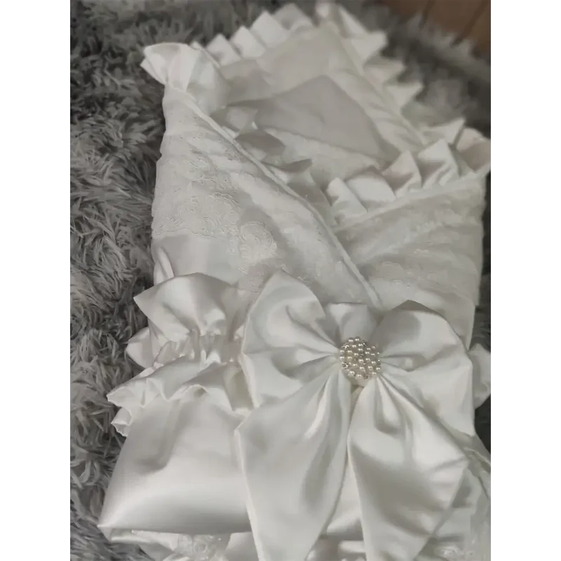 Couverture Bebe Blanc