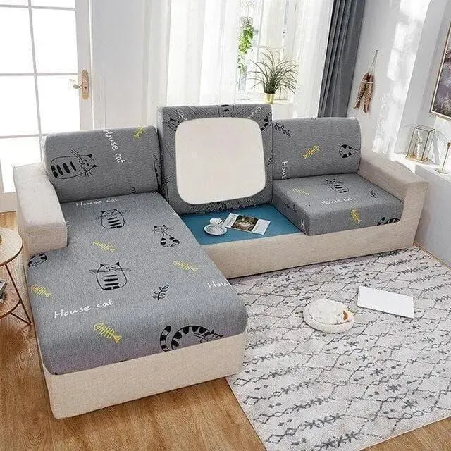 Housses de Coussins Assise & Dossier - Motifs au Choix