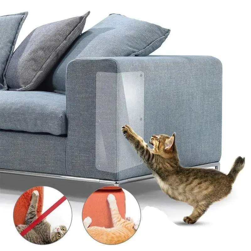 Film Protection Anti griffes de Chat Canapé - Lot de 6PCS 30X45CM