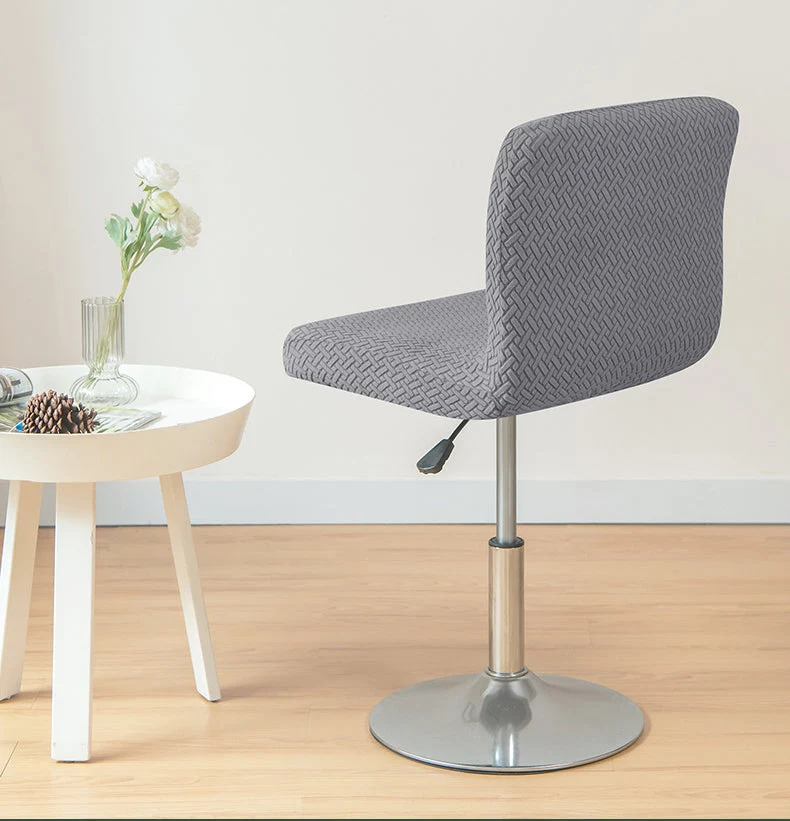 Housse de chaise de bar extensibles - jacquard damassé