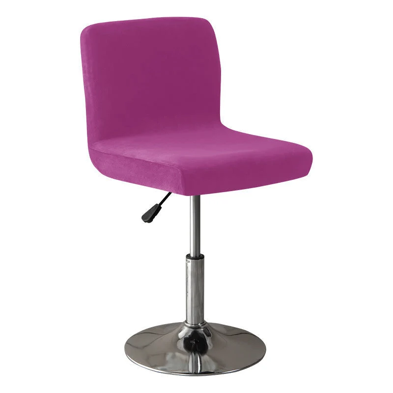 Housse de chaise de bar extensibles pur velours