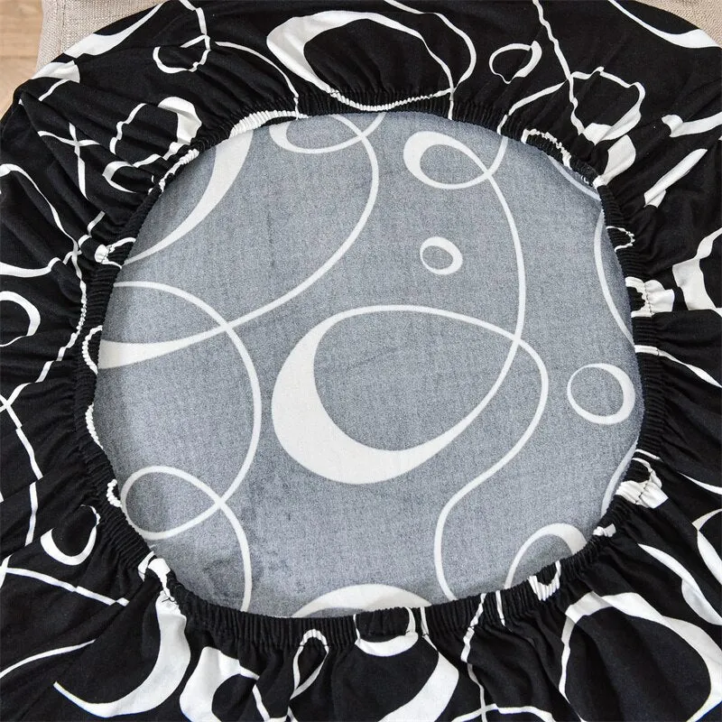 Housse de chaise scandinave petit dossier (8 motifs)