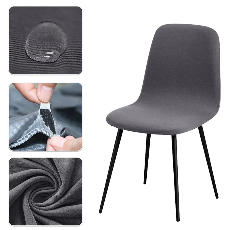 Housse de chaise scandinave petit dossier lycra imperméable