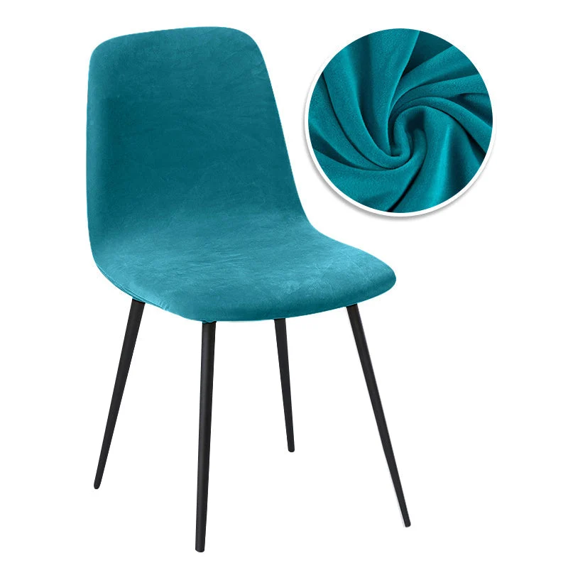 Housse de chaise scandinave petit dossier pur velours