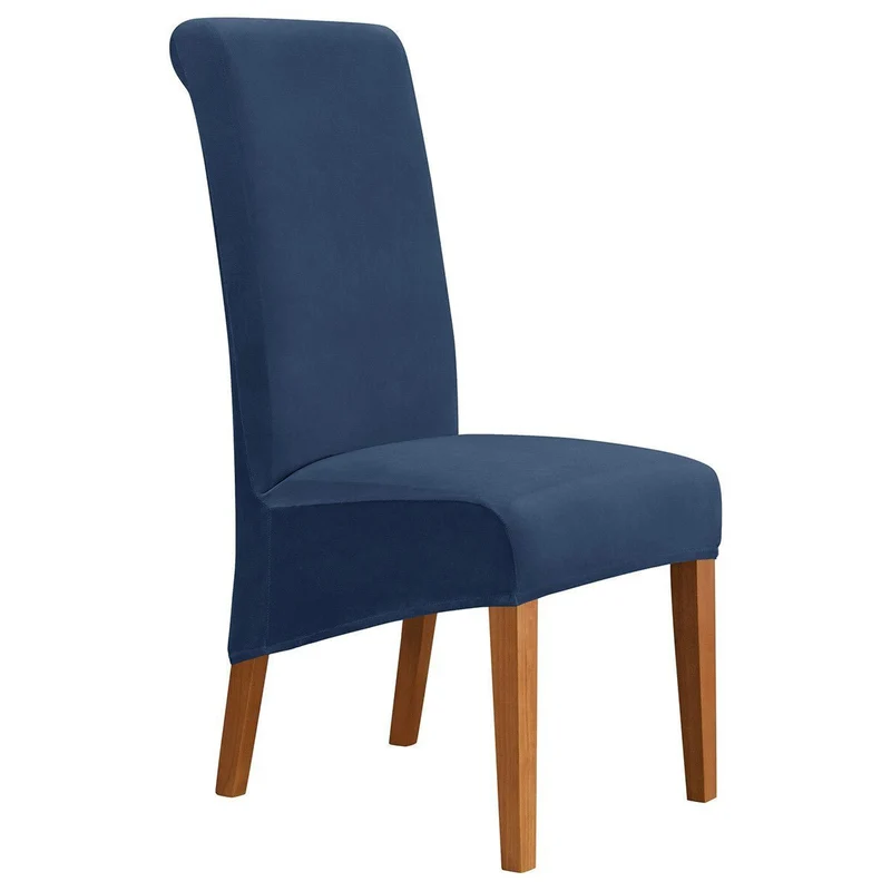 Housses de chaises hautes extensibles pur velours