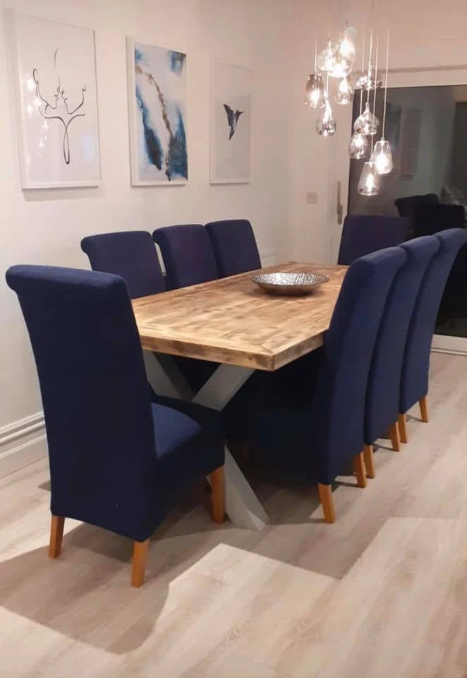 Housses de chaises hautes extensibles pur velours