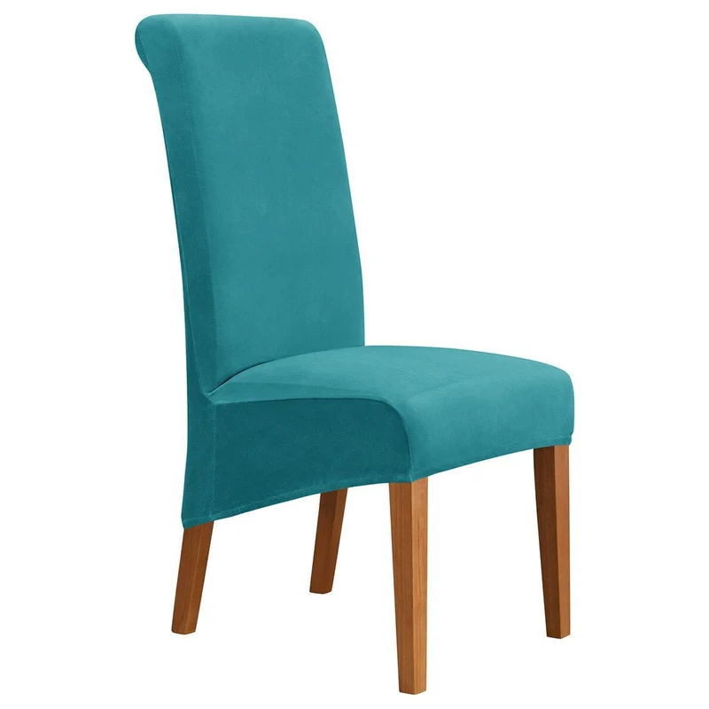 Housses de chaises hautes extensibles pur velours