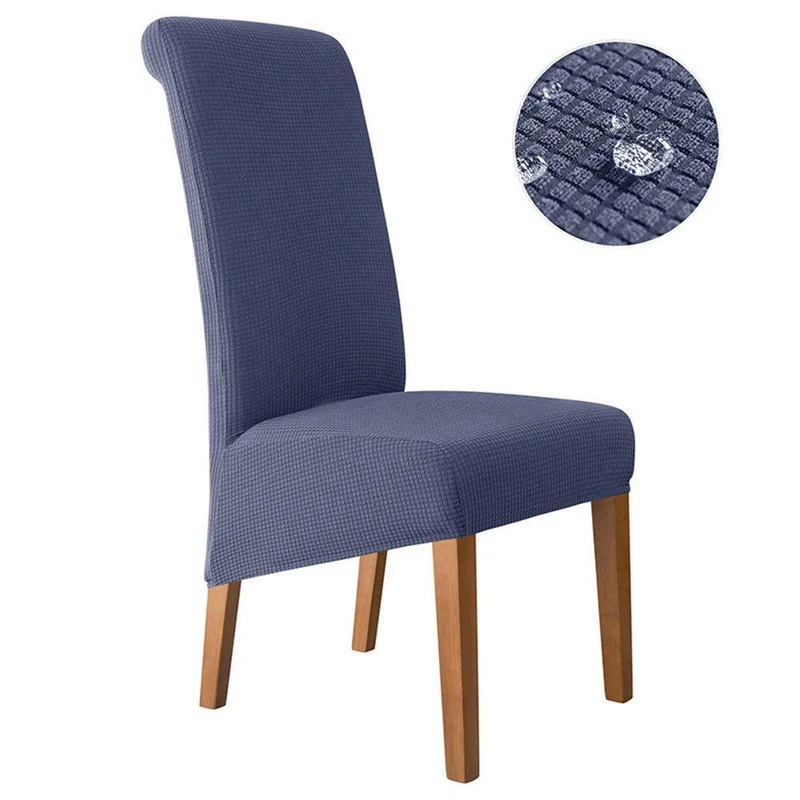 Housses de chaises hautes extensibles jacquard imperméable