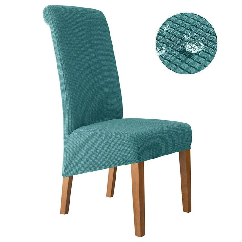 Housses de chaises hautes extensibles jacquard imperméable