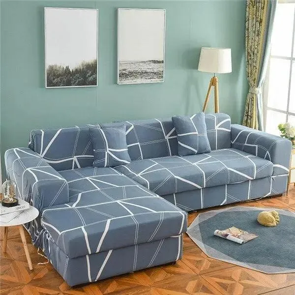 Motif Isida - Housse de Canapé d’Angle Extensible