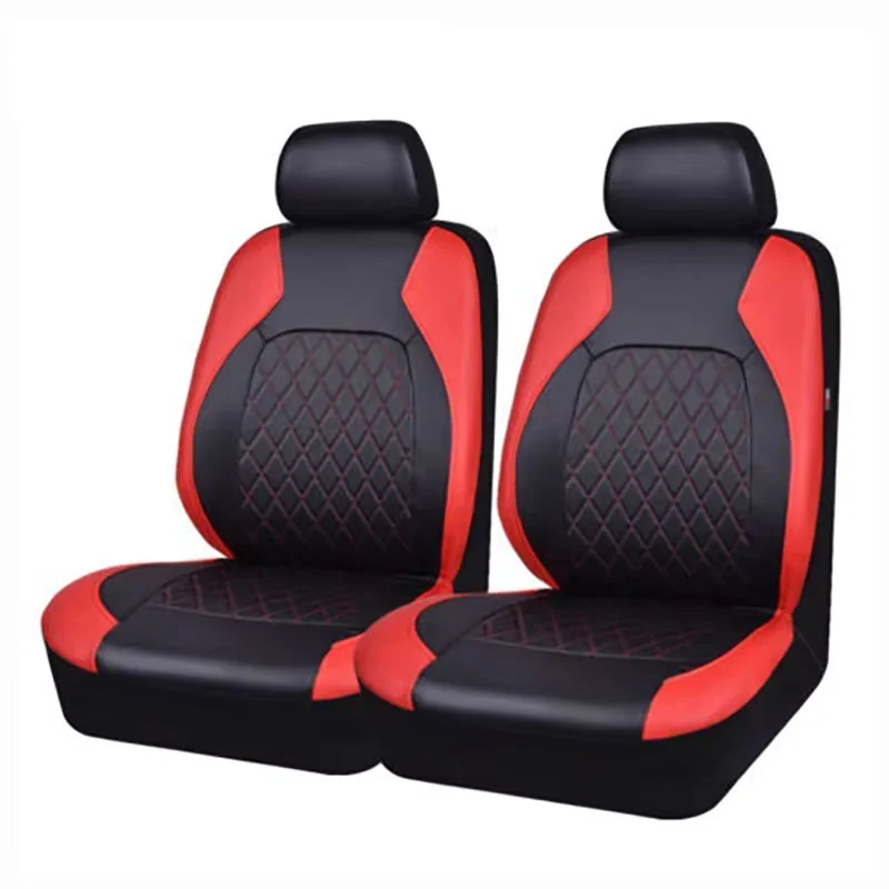 Housse de Protection Pour Siège de Voiture Noir et Rouge