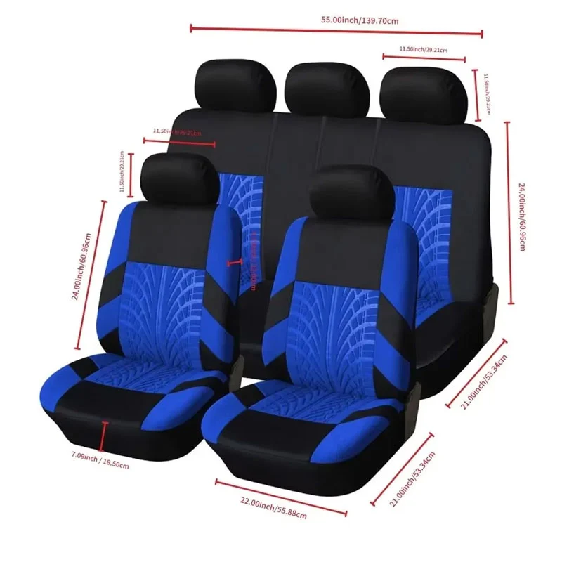 Housse De Siège Pour Voiture Noir
