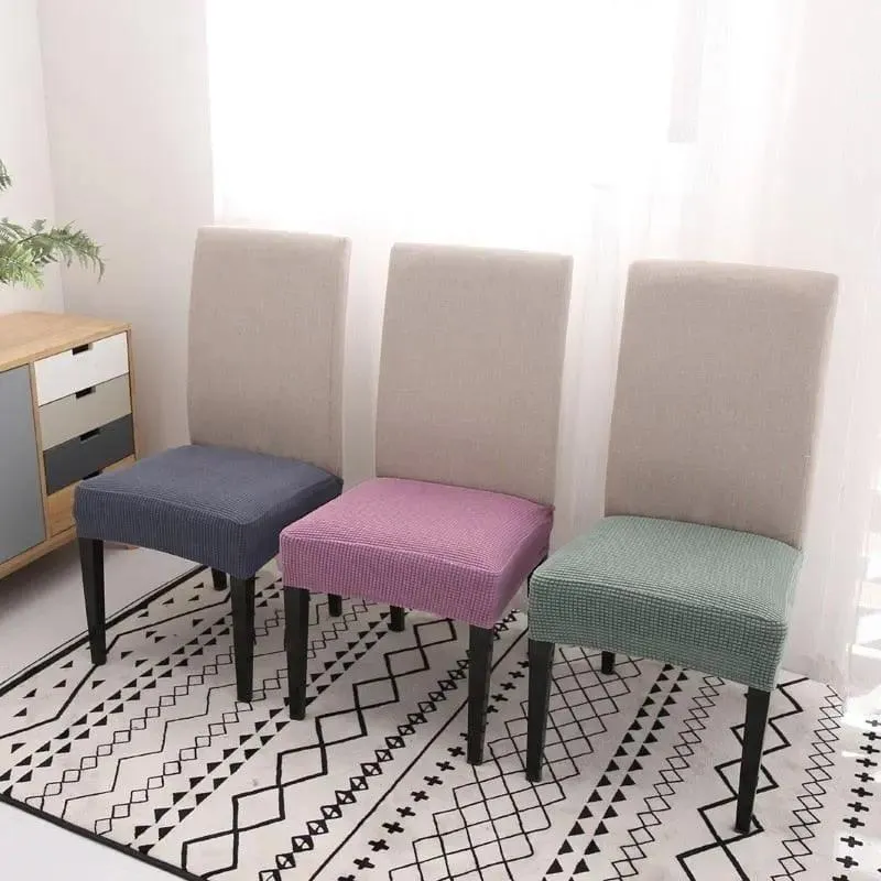 Housse de Chaise Assise Beige