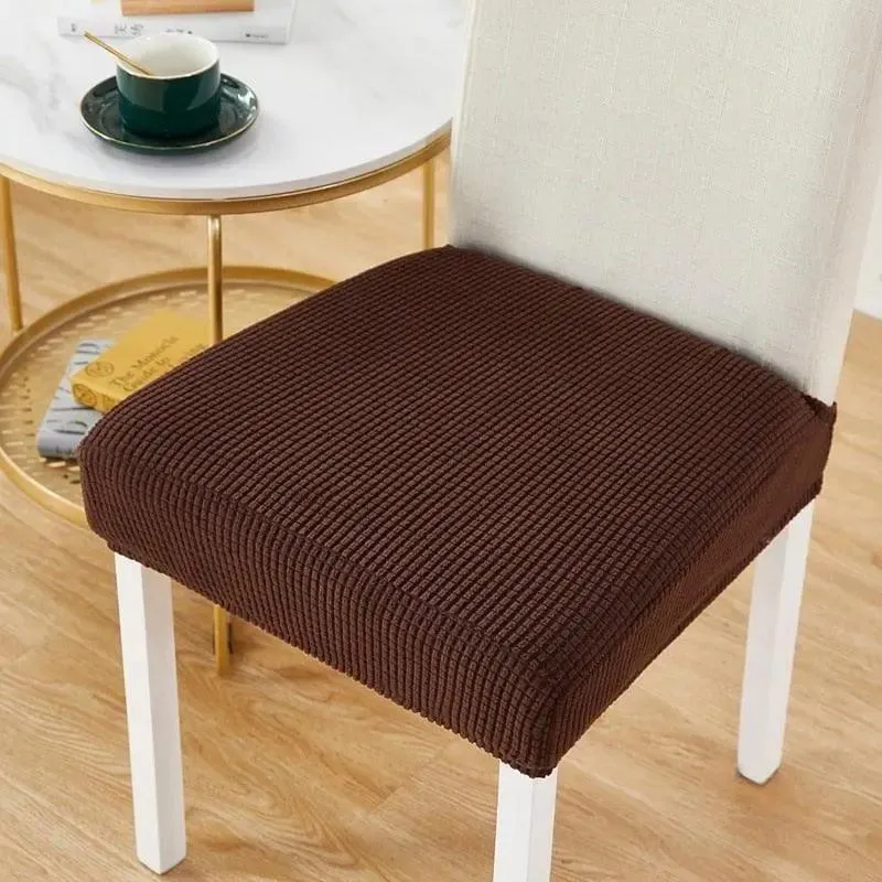 Housse de Chaise Assise Café