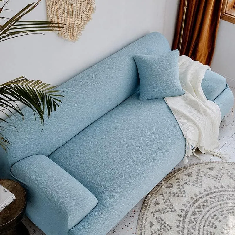 Housse De Canapé Imperméable Bleu Ciel