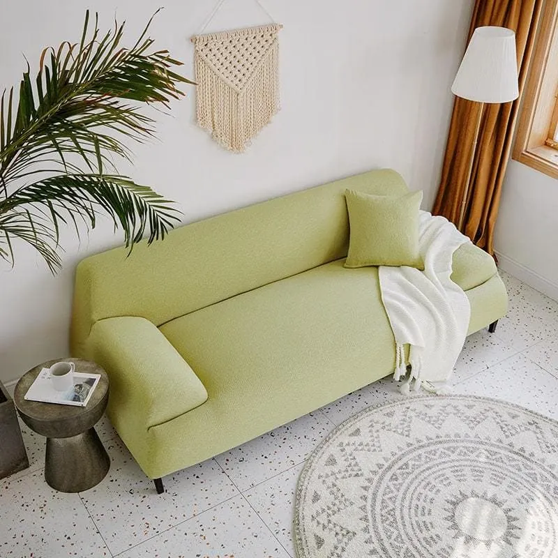 Housse De Canapé Imperméable Vert Citron