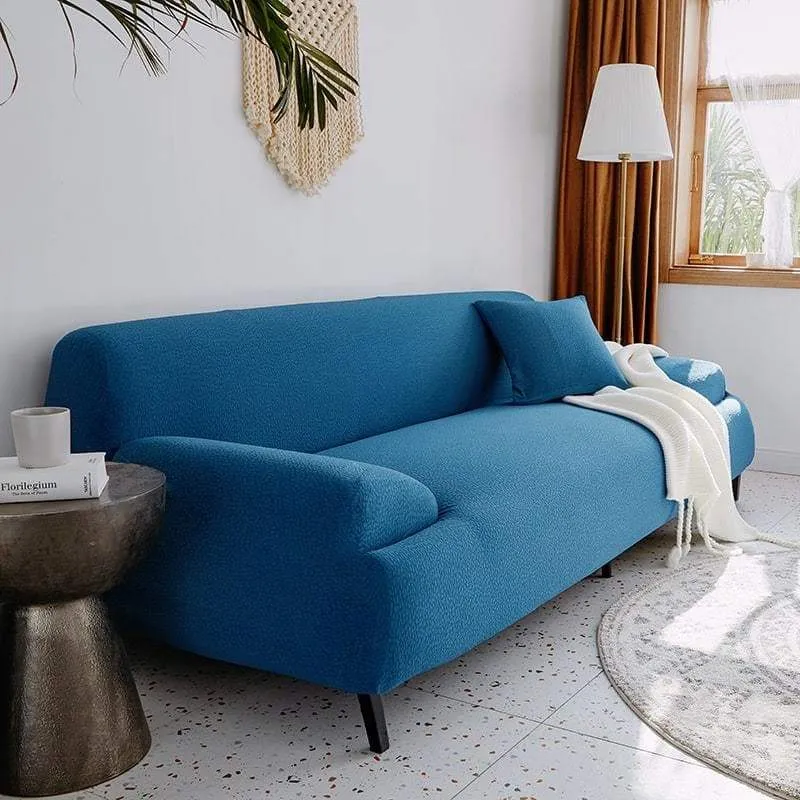 Housse De Canapé Imperméable Bleu