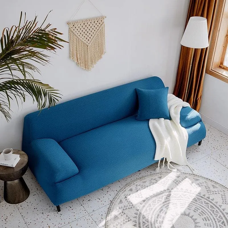 Housse De Canapé Imperméable Bleu