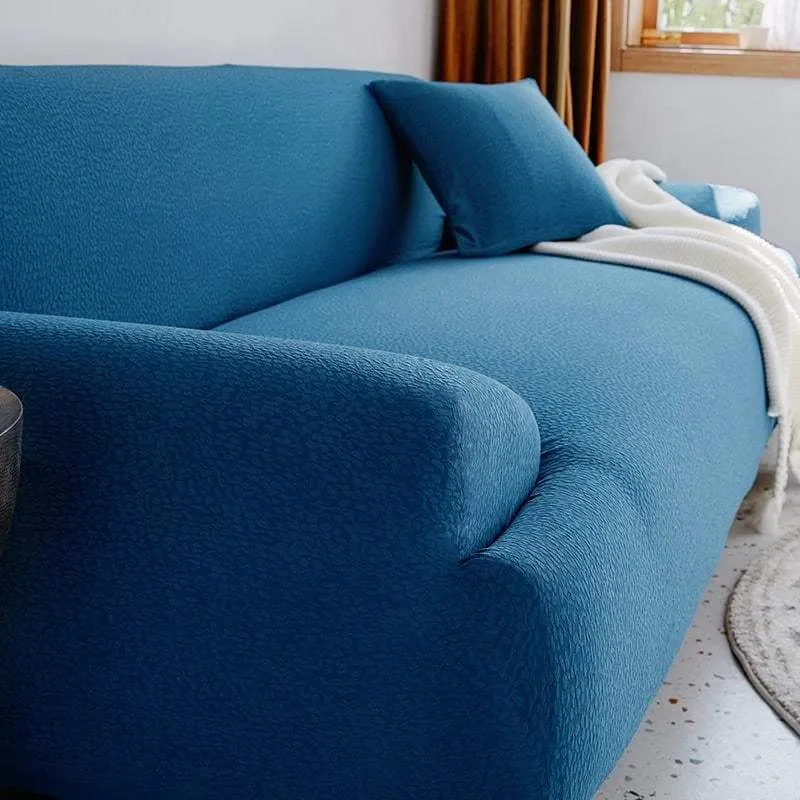 Housse De Canapé Imperméable Bleu