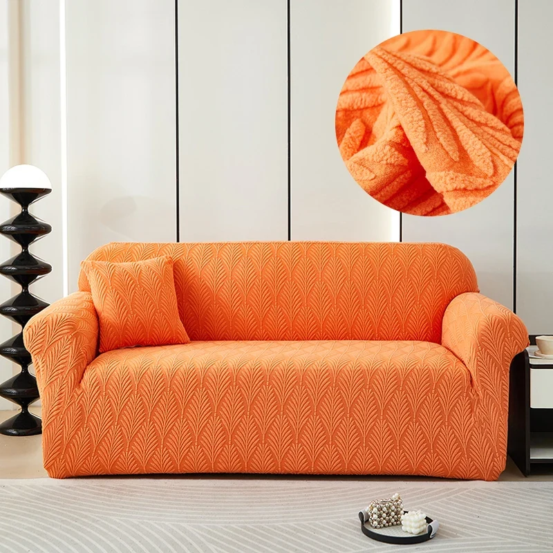 Housse De Canapé Jacquard Lys