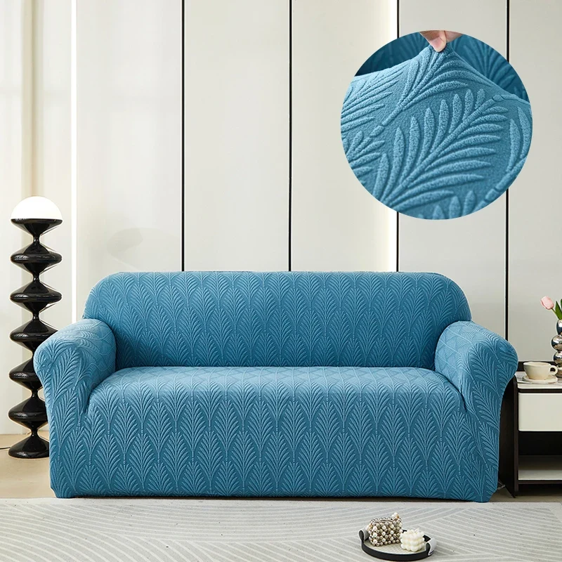 Housse De Canapé Jacquard Lys