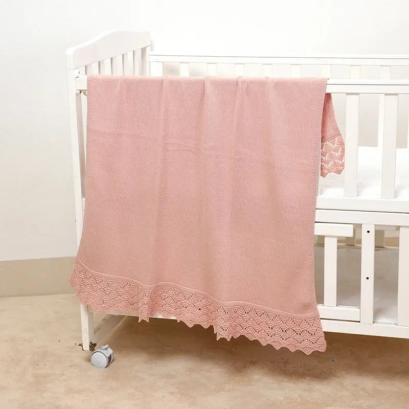Couverture Bebe en Tricot