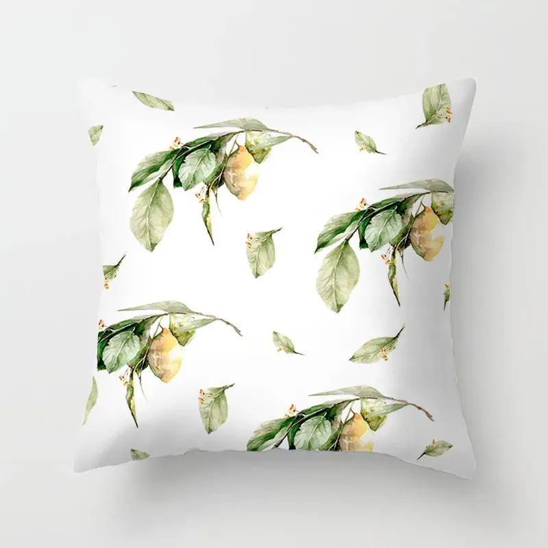 Taie D'Oreiller Imprimée Polyester LEMONA