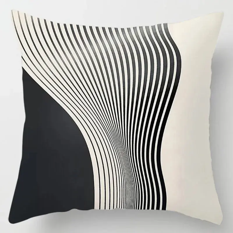 Housse de Coussin Abstrait POLENA