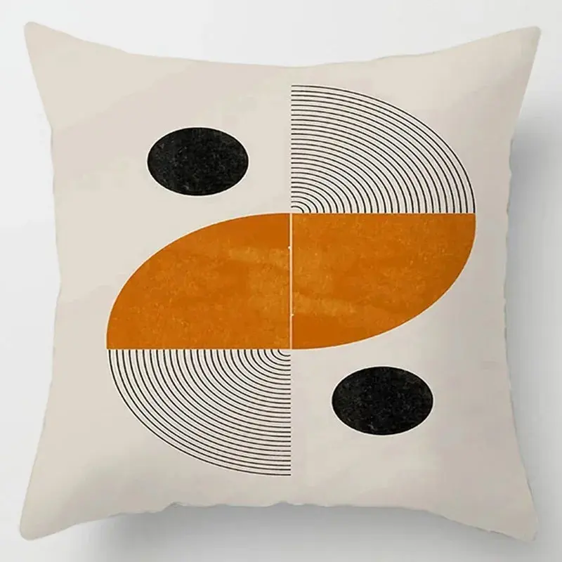 Housse de Coussin Abstrait POLENA