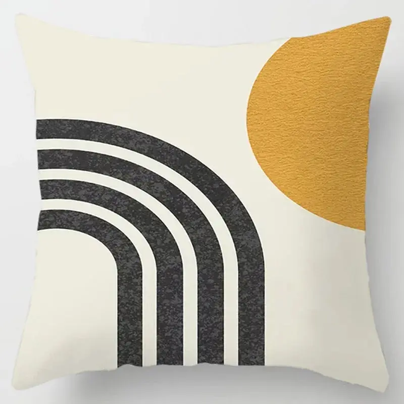 Housse de Coussin Abstrait POLENA