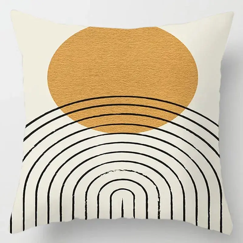 Housse de Coussin Abstrait POLENA