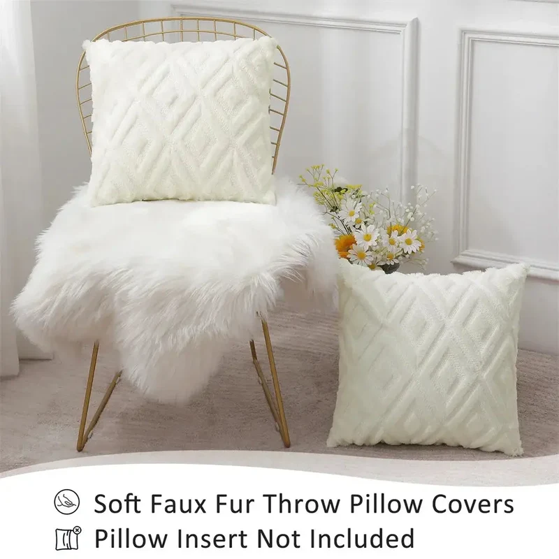 Housse de Coussin Coton Doux OLIVIO