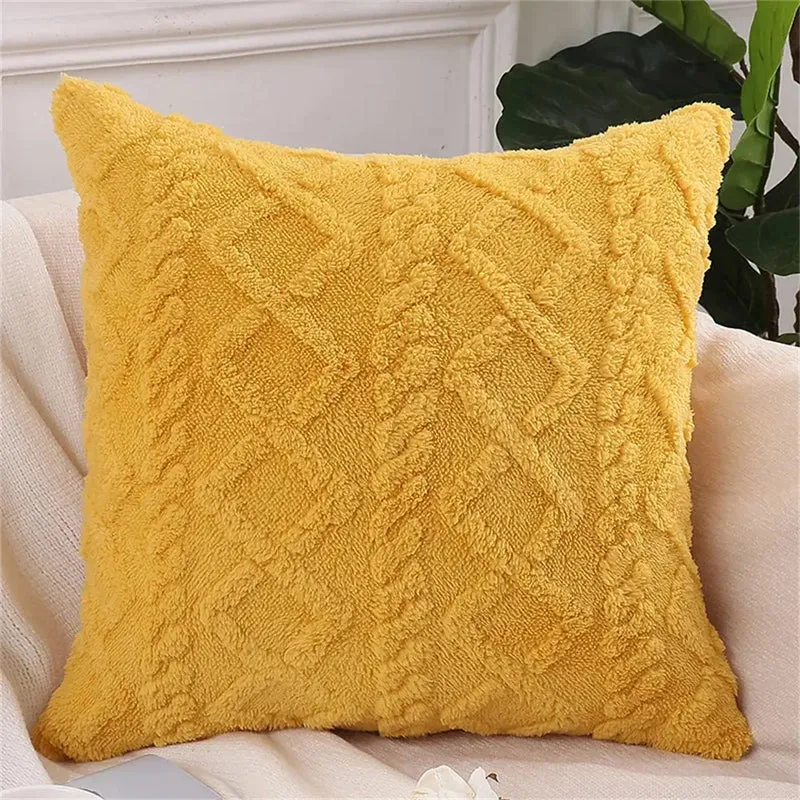 Housse de Coussin Coton Doux OLIVIO