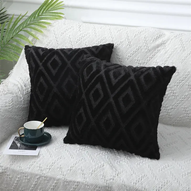Housse de Coussin Coton Doux OLIVIO