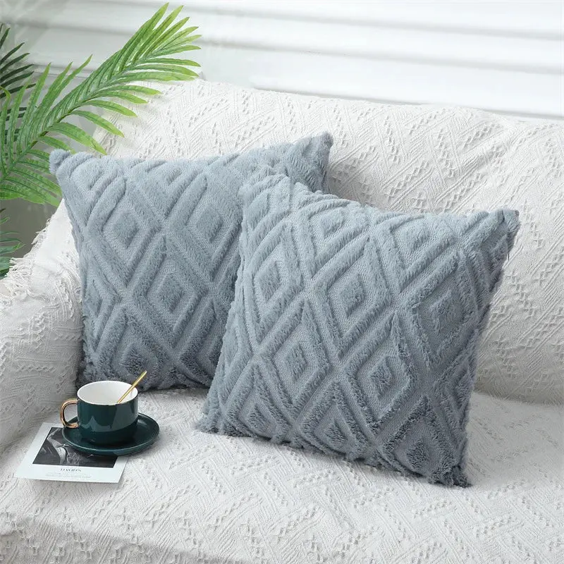 Housse de Coussin Coton Doux OLIVIO